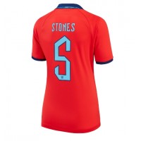 England John Stones #5 Replica Away Shirt Ladies World Cup 2022 Short Sleeve